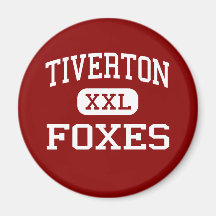 Tiverton - zorros - centro - Tiverton Rhode Island Imanes De Nevera