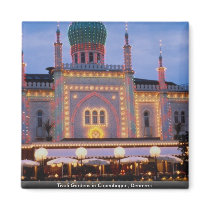 Tivoli Gardens in Copenhagen, Denmark Fridge Magnet