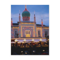 Tivoli Gardens in Copenhagen, Denmark Post Card