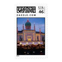 Tivoli Gardens in Copenhagen, Denmark Stamps