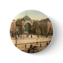 Tivoli Park Entrance Copenhagen Button