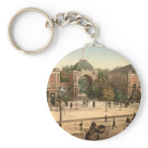 Tivoli Park Entrance Copenhagen Keychain