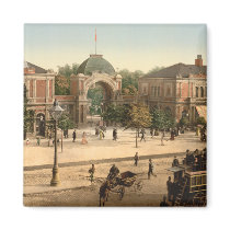 Tivoli Park Entrance Copenhagen Magnet