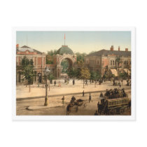 Tivoli Park Entrance Copenhagen Post Card