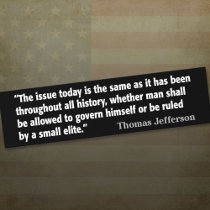 TJ: Issue Today is the same as history bumper stickers by My2Cents TJ: Issue Today is the same as history bumper stickers