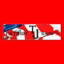 TJ Patriot Band bumper stickers