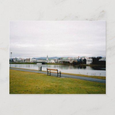 Tjorn (The Pond), Reykjavik, Iceland Post Cards