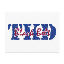 TKD Black Belt Post Cards