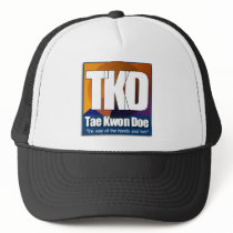 TKD Tae Kwon Do - the way of the hands and feet Mesh Hats