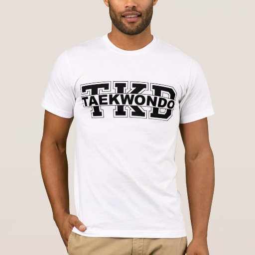 TKD Taekwondo TShirt Zazzle
