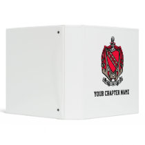 TKE Coat of Arms 3 Ring Binders