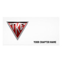 TKE Triangle Photo Greeting Card