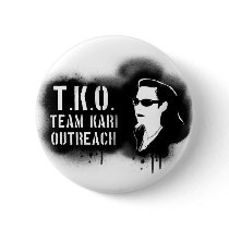 TKO - Black Stencil Button