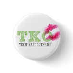 TKO - Lipstick Pinback Buttons