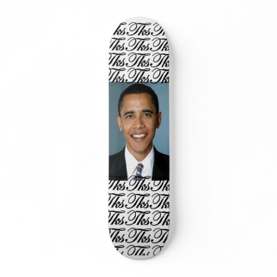 Tks - obama deck 7.75 skate board by tksskateboards