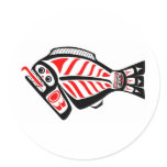 Tlingit Halibut Sticker