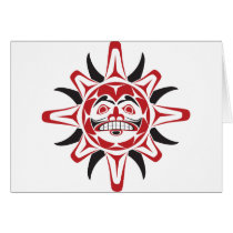 Tlingit Sun Card