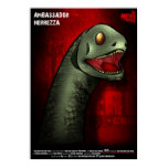 Poster featuring character from the series. Visit www.themartiansarehere.com for weekly science fiction podcast every week. TMAH Ambassador Nerezza POSTER