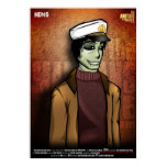 Poster featuring character from the series. Visit www.themartiansarehere.com for weekly science fiction podcast every week. TMAH Nemo POSTER