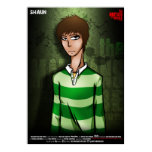 Poster featuring character from the series. Visit www.themartiansarehere.com for weekly science fiction podcast every week. TMAH Shaun POSTER