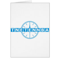 Tnetennba Clock Design Card