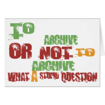 To Archive Card