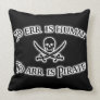To Arr is Pirate! Throw Pillow