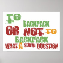 To Backpack Poster
