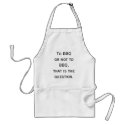To BBQ or not to BBQ aprons