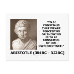 To Be Conscious Perceiving Thinking Our Existence Postcards