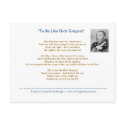 "To Be Like Dick Gregory" postcards by tomasocarthaigh "To Be Like Dick Gregory" postcards