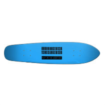 To Be or Not To Be Famous Shakespeare Quote Skate Board Deck