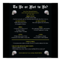To Be or Not to Be? posters