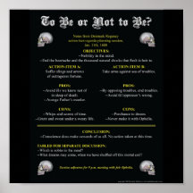 To Be or Not to Be? Print