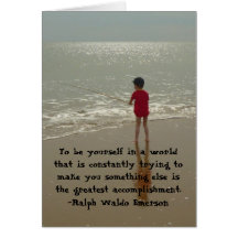 To Be Yourself Card