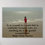 To Be Yourself Poster
