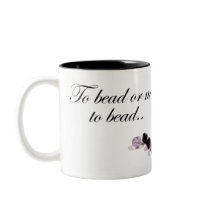 To bead mugs