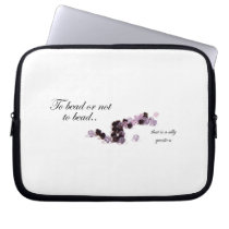 To bead or not to bead laptop sleeve