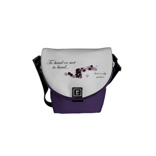 To bead or not to bead Rickshaw Mini Messenger Bag