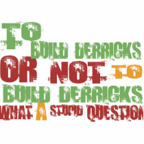 To Build Derricks photo sculptures by 1000suns To Build Derricks photo sculptures