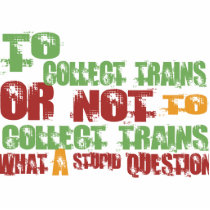 To Collect Trains photo sculptures by 1000suns To Collect Trains photo sculptures