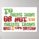 To Collect Trains Poster