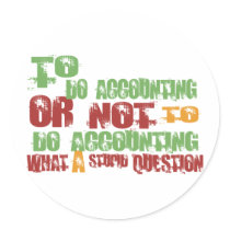 To Do Accounting Sticker