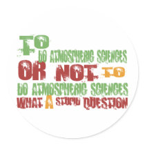 To Do Atmospheric Sciences stickers
