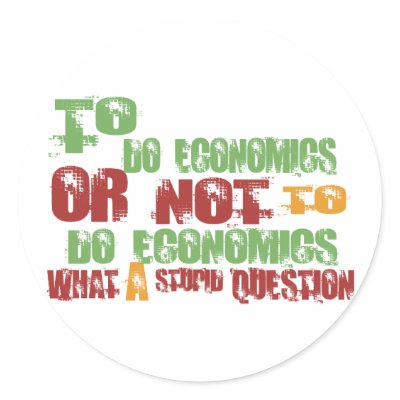 To Do Economics Round Sticker by 1000suns