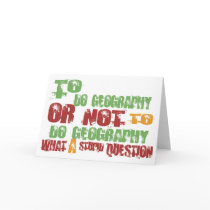 To Do Geography Cards