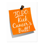 To Do - Kick Cancer's Leukemia Postcard