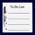 To Do List Dry Erase Board dry erase boards