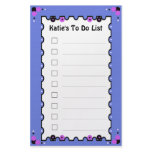 To Do List Stationery Paper