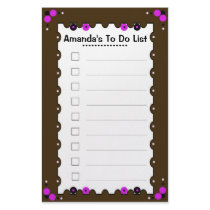 To Do List Stationery Design